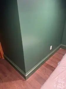 Basement Wood Flooring Installation in Westerville